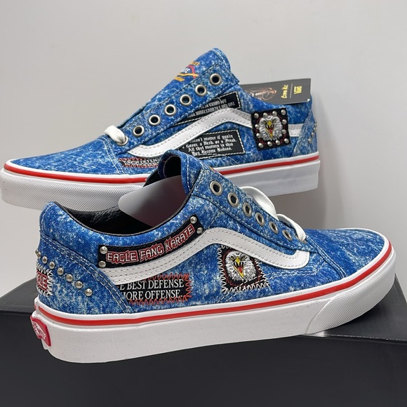 Vans Men’s Old Skool
Cobra Kai Multi/True White 
VNOA3WKT6GL Sneakers - Picture 8 of 16